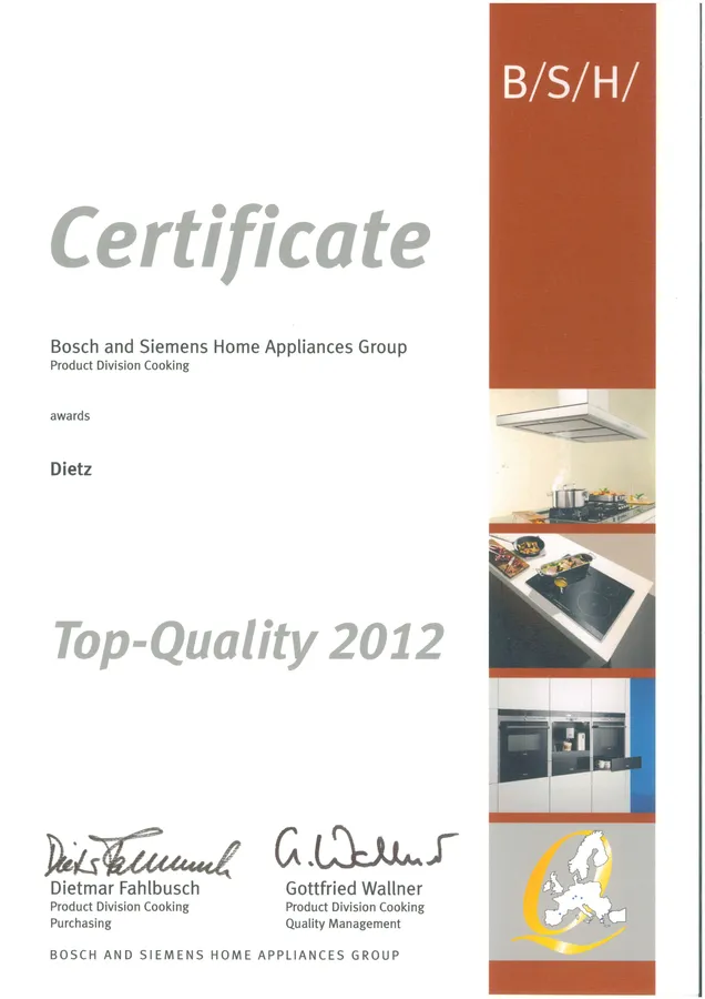 BSH Top-Quality 2012