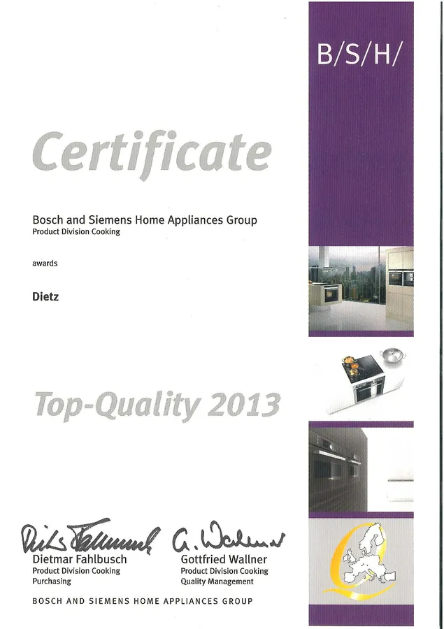 BSH Top-Quality 2013