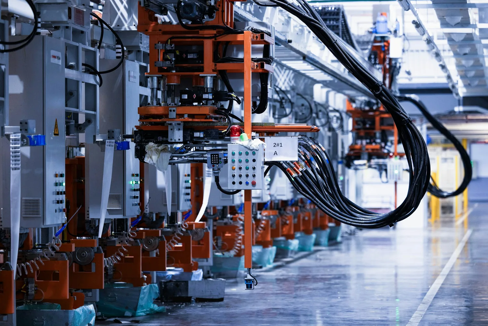 Automatisierte Fertigungslinie